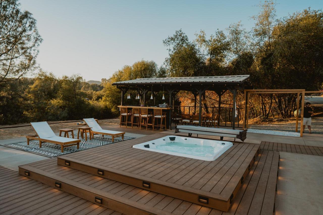 Boho Chic Oasis By Casa Oso With Pool, Spa And Views Ahwahnee Exterior photo